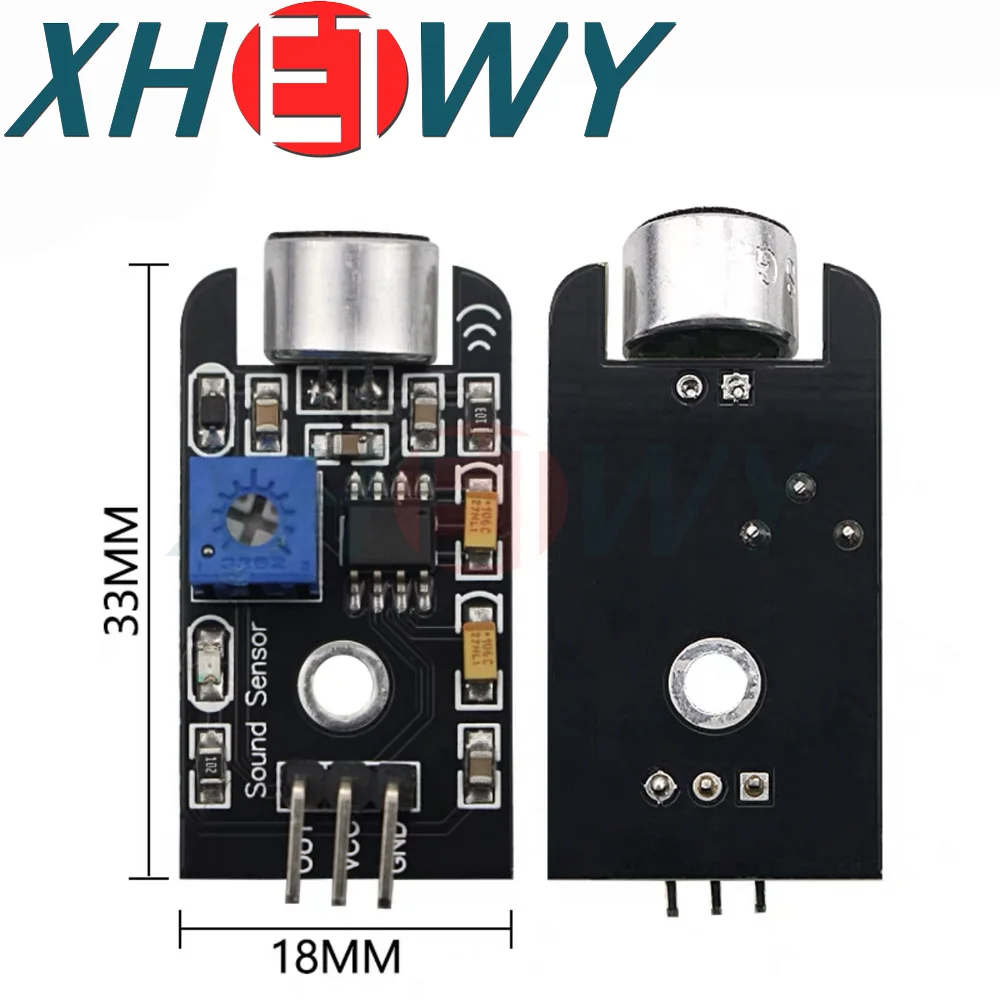 KY-037 hoch empfindlicher Mikrofons ensor/Mikrofon verstärker Smart Car Modul elektronischer Baustein Schaller kennung sensor