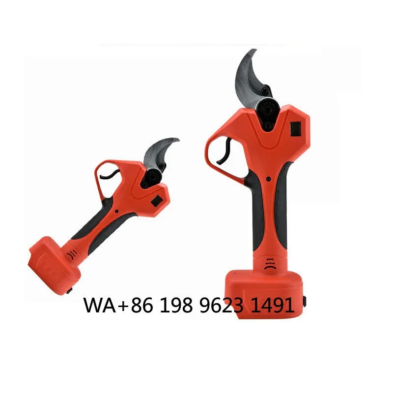 Rechargeable lithium garden shears, portable electric pruner for branch cutting, fruit tree care and daily gardening work.
