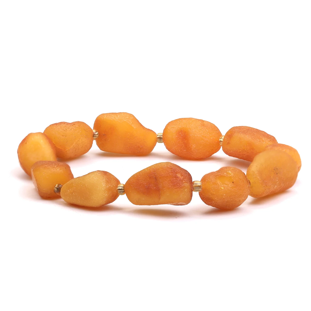 

Natural Amber Beeswax Bracelet Men Women Suitable for Daily Wear Accessories Fashionable Bohemian Irregular Lucky Jewelry Gift