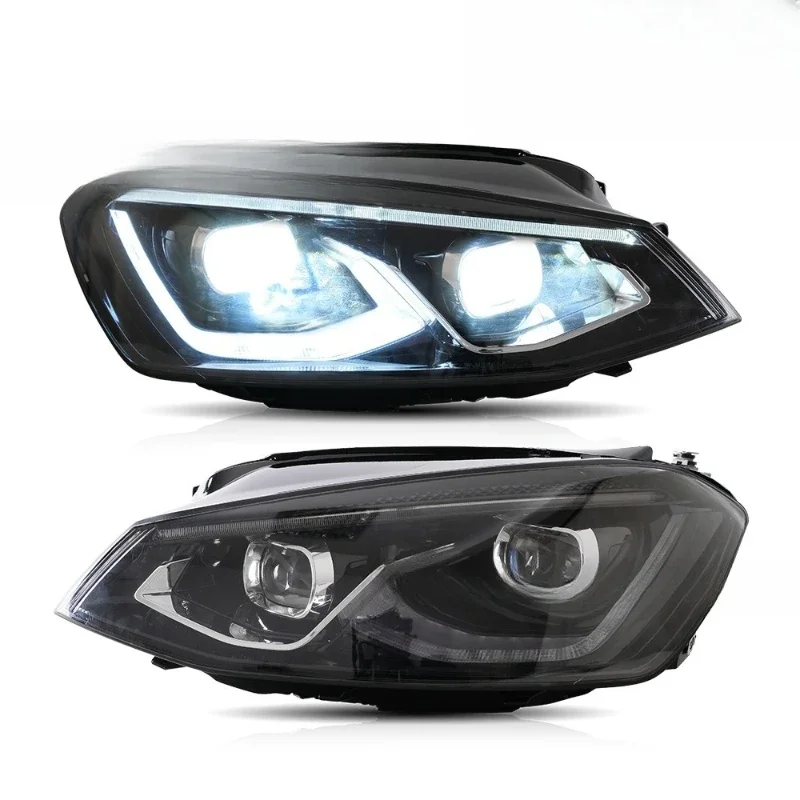 

Suitable for 14-19 Volkswagen Golf 7LED car headlight assembly modified headlights daytime running lights