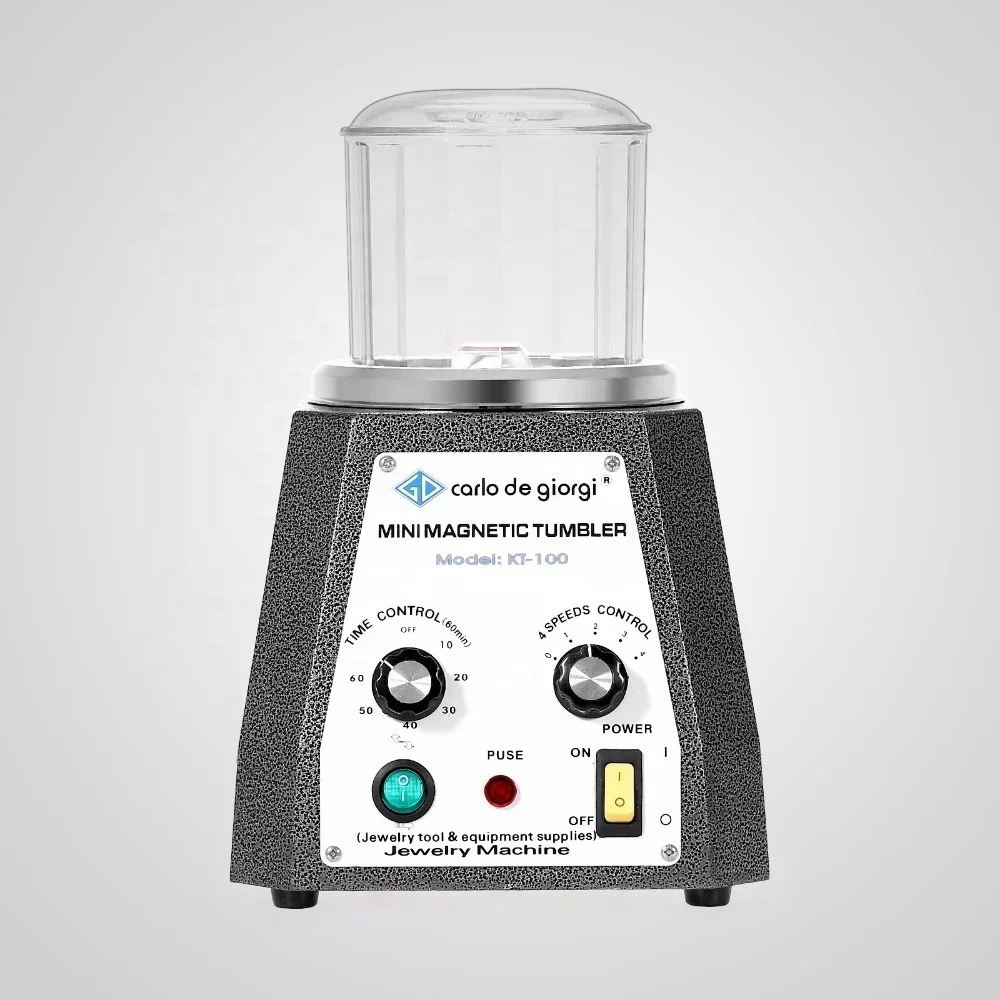 

Best Seller First220V Mini Magnetic Tumbler Jewelry Polishing Machine