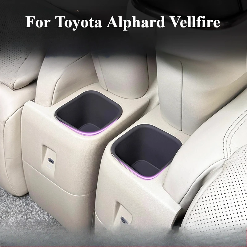 

Для Toyota Alphard Vellfire 40 Series 2024, силиконовая накладка для чашки с центральным управлением, накладка на чашку, аксессуары, автомобильные аксессуары, инструменты