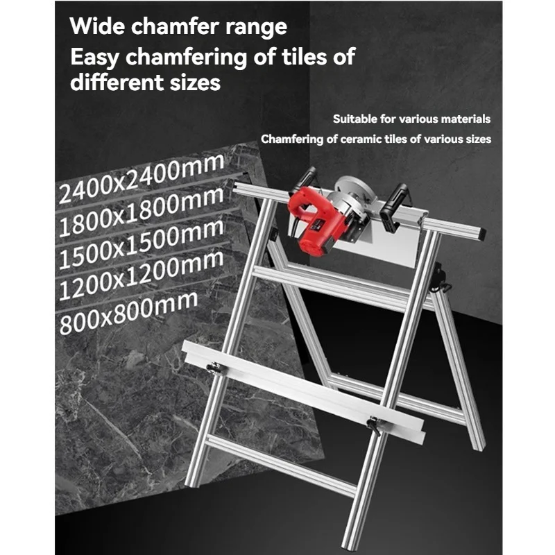 Multi Functional 45 Degree Tile Chamfering Machine High-precision Tile Cutting Tool, Dust-free Inclined Cutting Tile