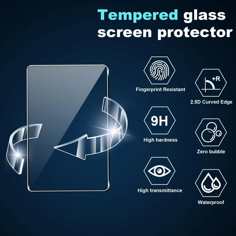 ل ROG Xbox Ally X واقي شاشة من الزجاج المقسى 9H HD مضاد للخدش حافظة من البولي يوريثان زجاج واقي لملحقات ROG Xbox Ally #4