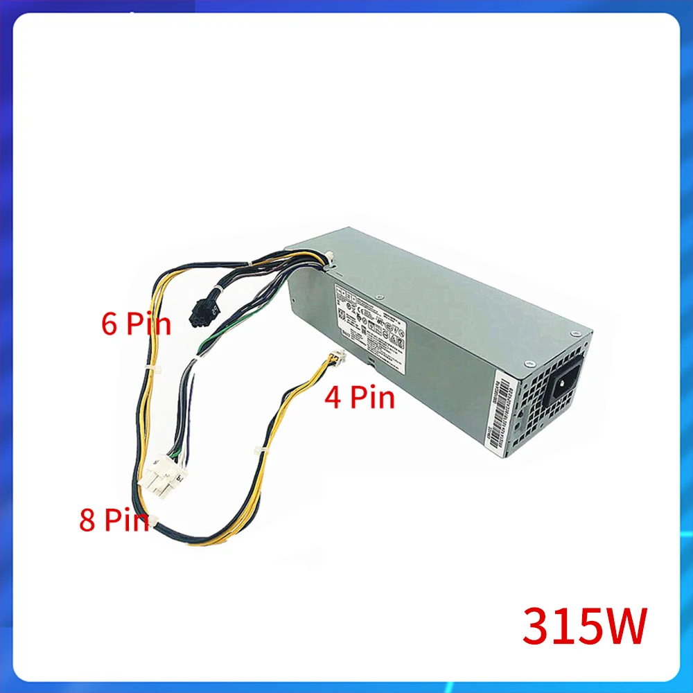 

New Original 315W Power Supply D315ES001L H315ES-00 4FCWX 04FCWX For OptiPlex 3020 7020 9020 XE2 T1700 SFF Adapter PSU