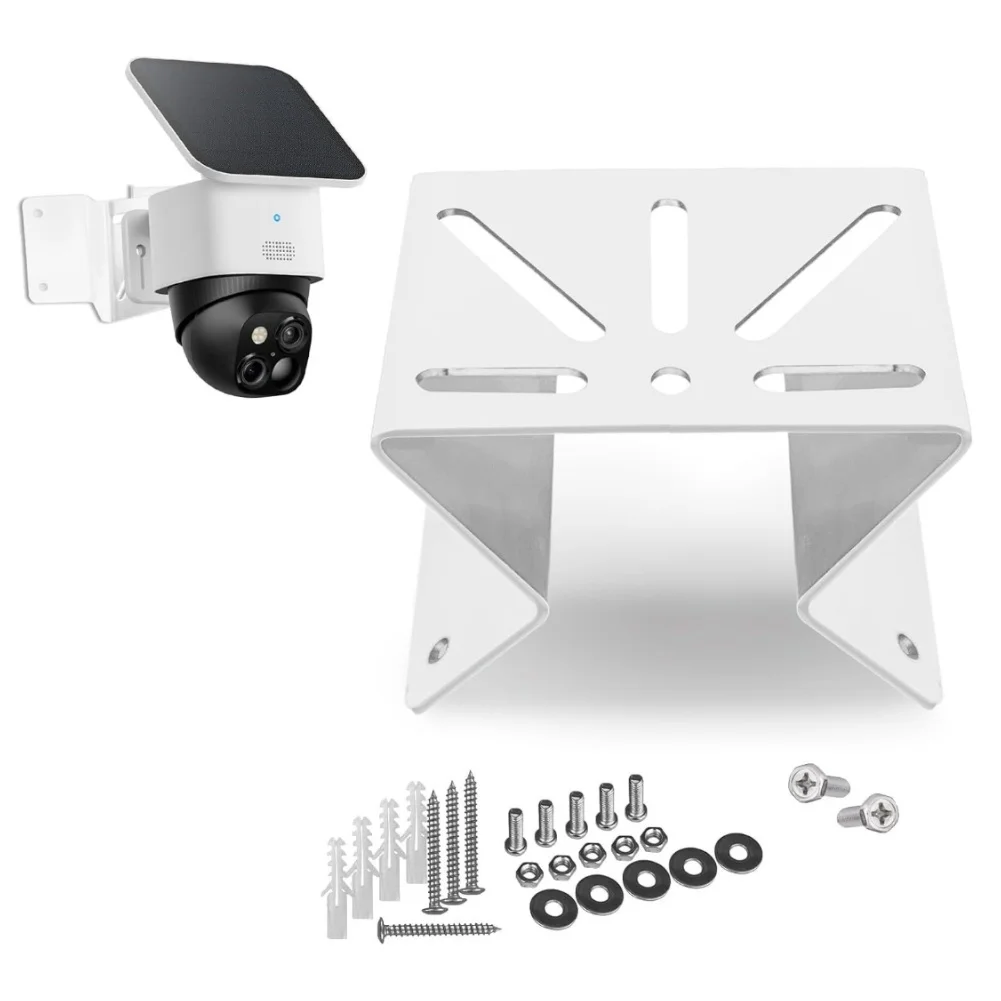 White Corner Mount Bracket for - Eufy Camera S340 ulasan dan harga