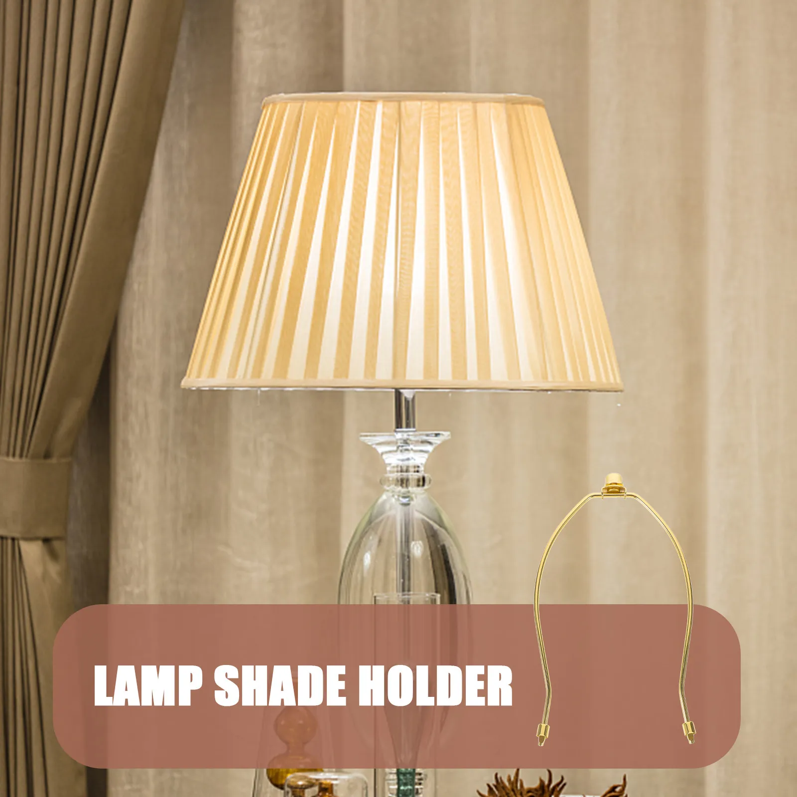 

Кронштейн-держатель для абажура, железный, прочный, запасные части для напольных и настольных ламп, набор для самостоятельного ремонта, комплект для абажура