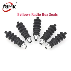 1pc Aluminium fittings with Rubber Bellows Radio Box Seals Ideal For Servo Push Rod Seal To Rudder RC Boat