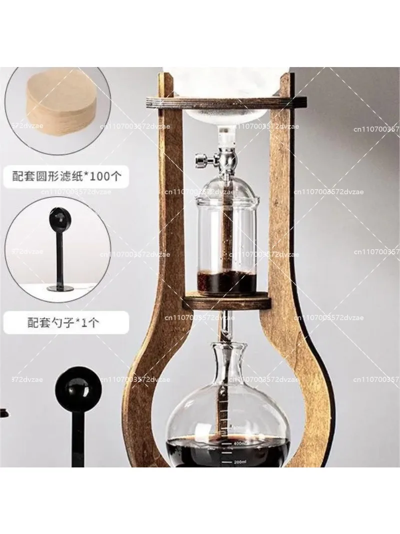 

Home ice drip Glass Coffee Brew Pot Set Ice Coffee Drip Pot Rack Set Cold Brew Coffee Maker Set