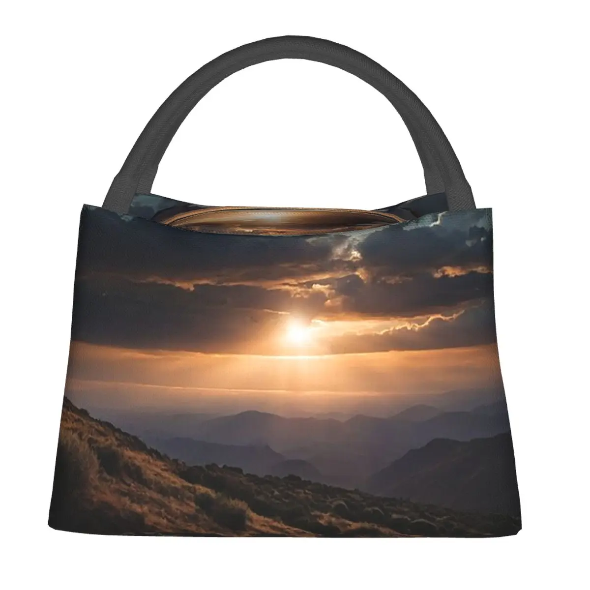 

Starlit Sky Milky Way Starry Insulated Lunch Bag for Women Kids Portable Food Boxes Thermal Lunch Box Tote