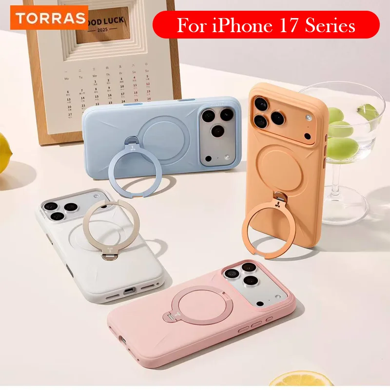 

TORRAS Case For iPhone 17 Pro Bracket Back Cover Case for iPhone 17 PRO