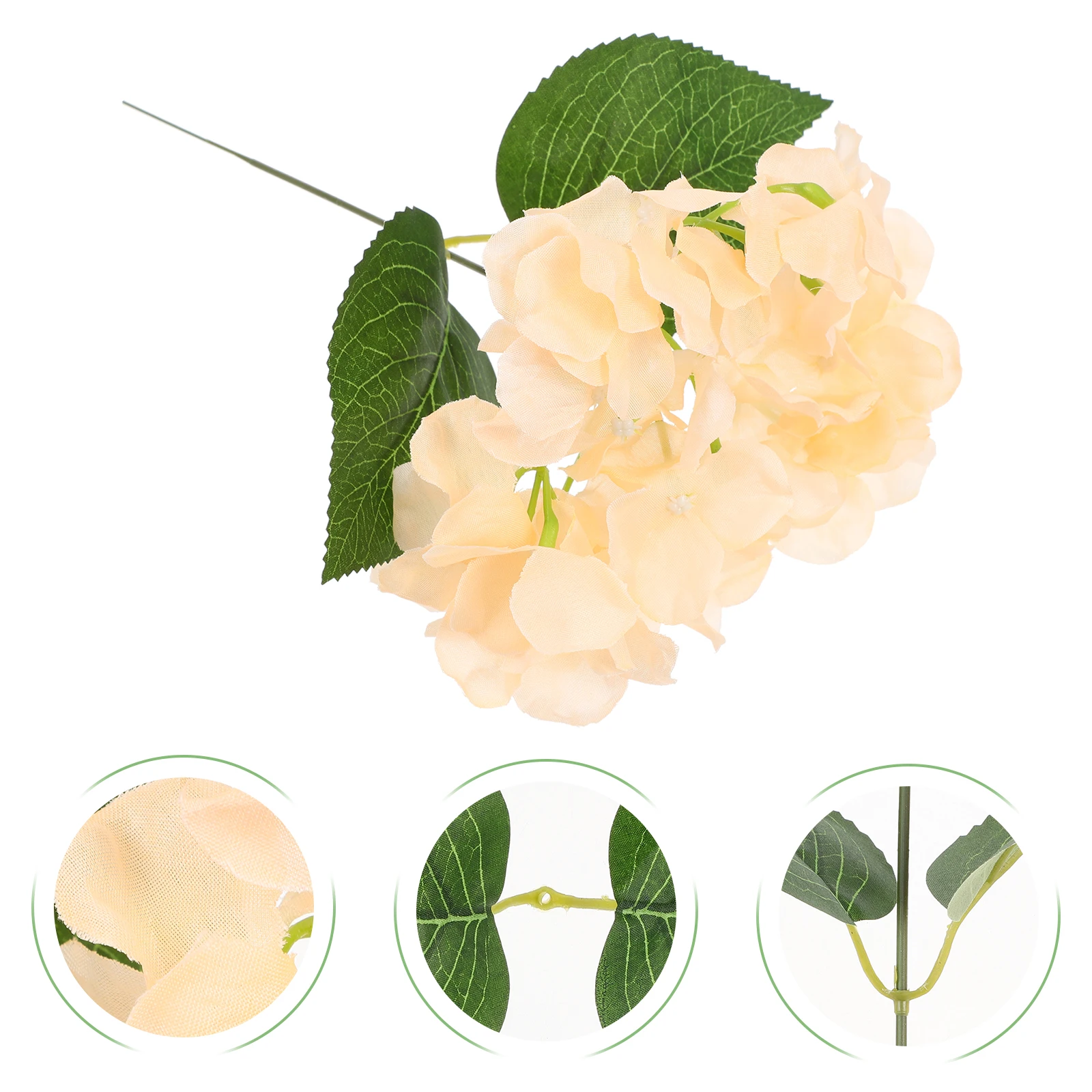 

10 Pcs Decoration Artificial Flower Hydrangea Simulated Bouquet Flowers Silk Arrangements Small Fake Bride