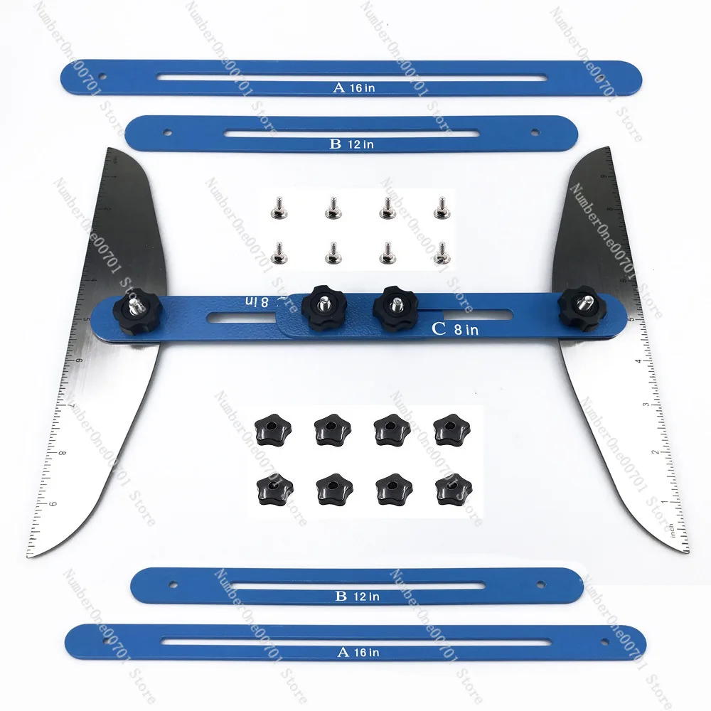 New Stair Measuring Tool Multi-Functional Folding Ruler,  Layout Tool for Home Improvement