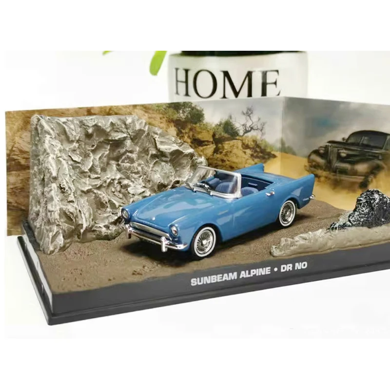 

UH 1/43 Scale 007 Movie Car 1962 SUNBEAM ALPIN Classic Car Diecast Alloy Car Model Collection Souvenir Ornaments Display Gift