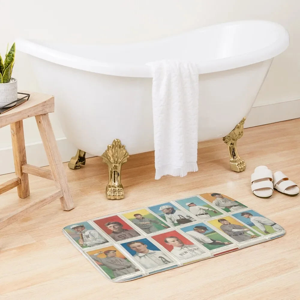 

Baseball Bath Mat Rugs Baths Carpet In The Living Room Mat