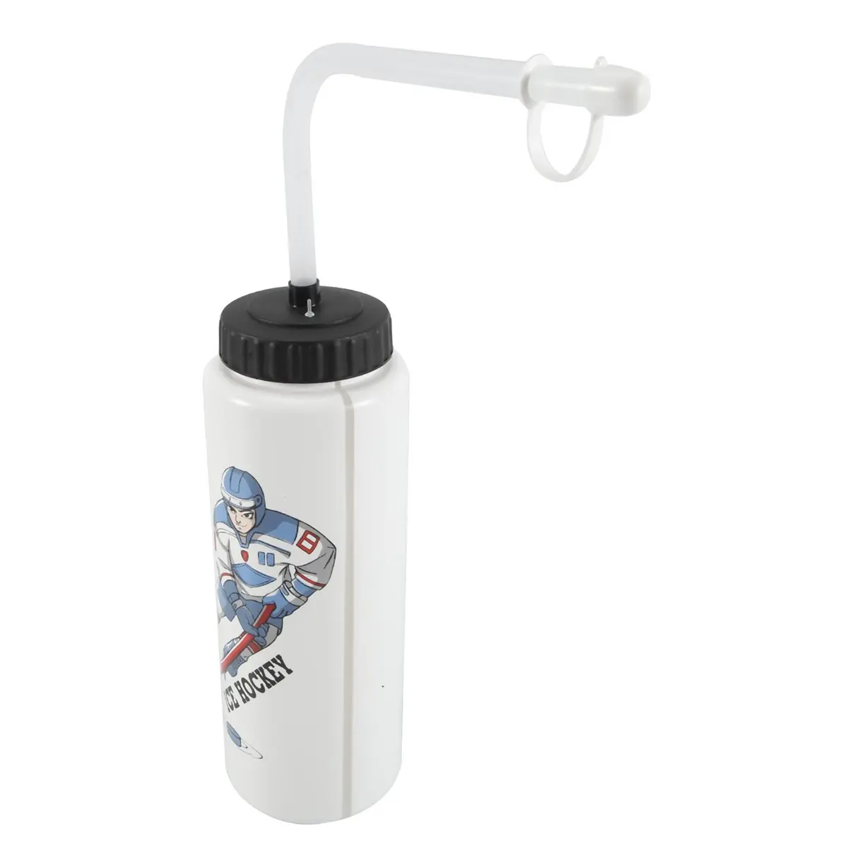 ABXY 1000ML Ice Hockey Water Bottle Portable High Capacity Football Bottle Classic Design Sports Bottle B