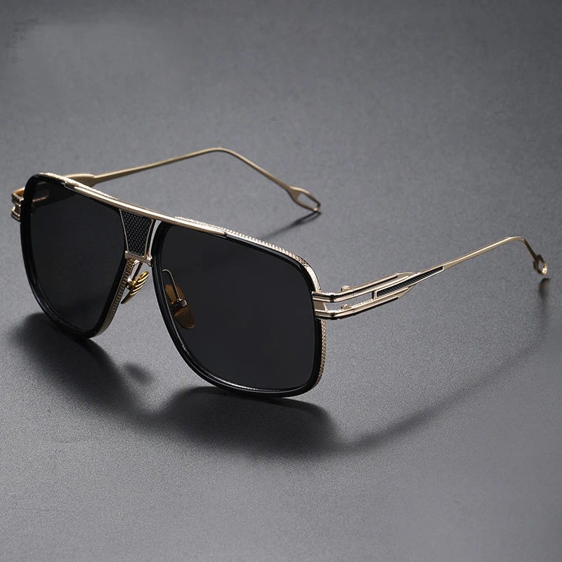 Oversized Men Or Women Sunglasses Brand Designer Square Cheapest shop online Male Female hot Seller Goold Quality mirror