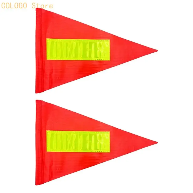 Garden Decoration And Safety Flag Pennant Tear Resistant Waterproof Bicycles Decoration for Bike Wheelchairs Camp Tent D0LD