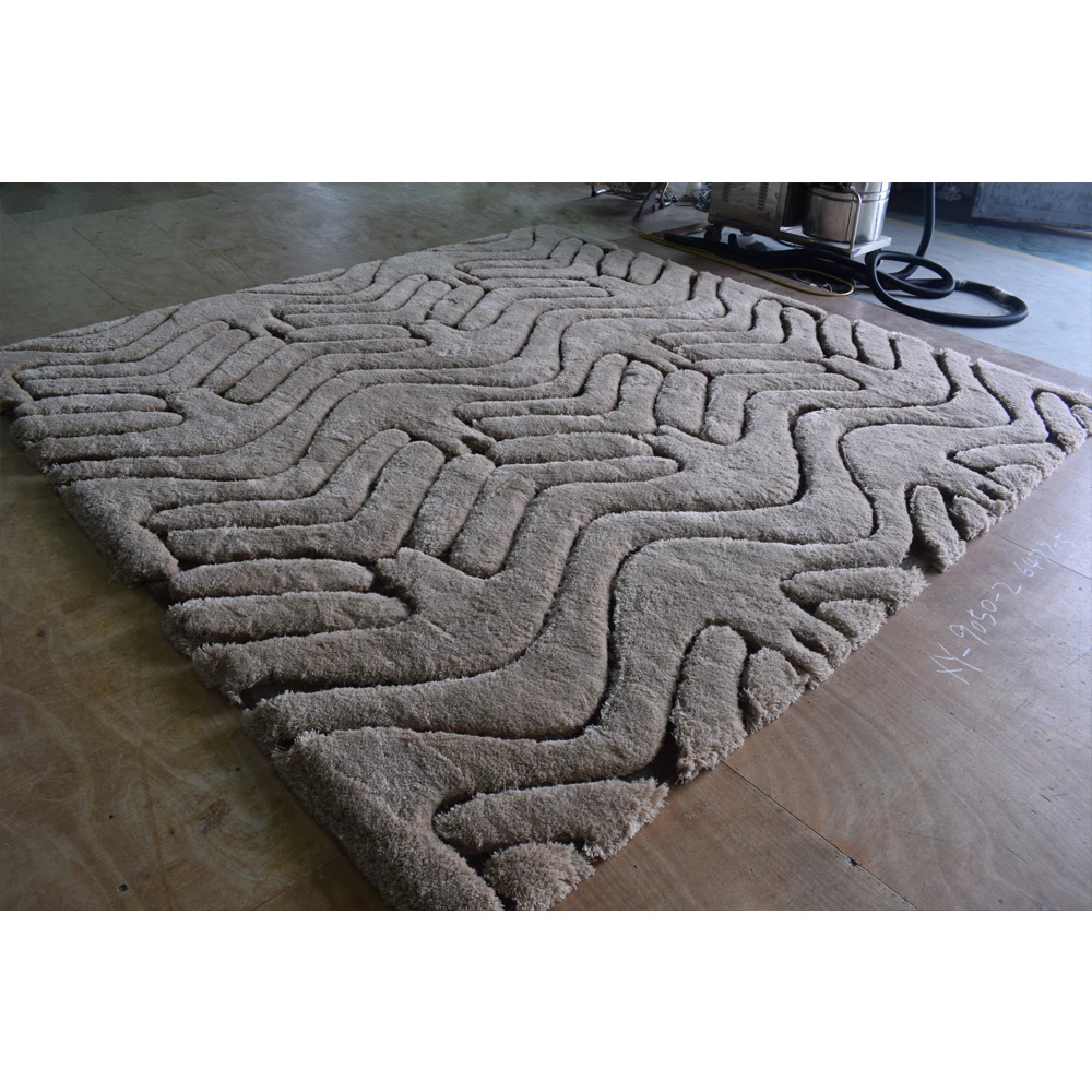 

Supper shaggy rug Europe simple modern style non-slip carpet fluffy carpet soft shaggy rug customized Long Pile Area Rugs