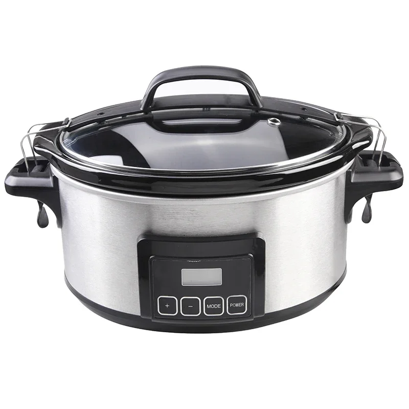 

Electric slow cooker soup saucepan electric ceramic saucepan set household kitchen cookware electric stew pot