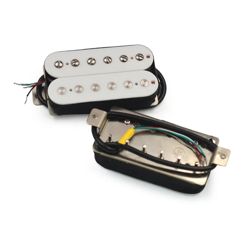 Alnico 2 Electric Guitar Pickup N-50 7-8K/B-52 8-9K Humbucker Alnico II Pickup Double Coil Pickup Guitar Parts White