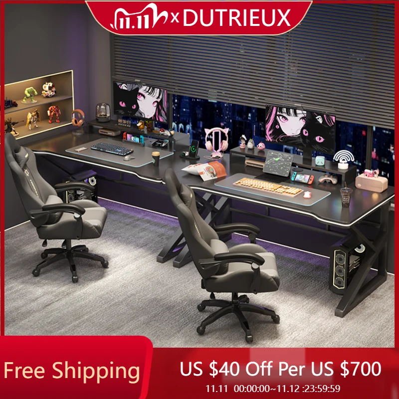 

Настольный компьютерный стол для гостиной, уникальные полки, подставка для монитора, стол для ноутбука, подставка для монитора для спальни, мебель для салона Escritorios