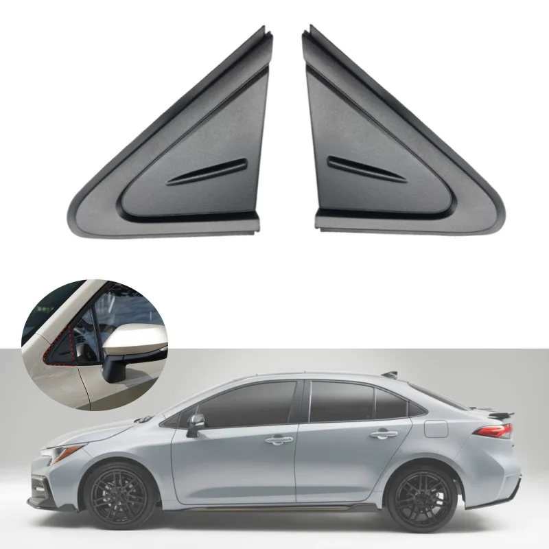 

Car Side Mirror Corner Triangle Cover 60117-02370 60118-02370 For Toyota Corolla 2019 2020 2021 Accessories