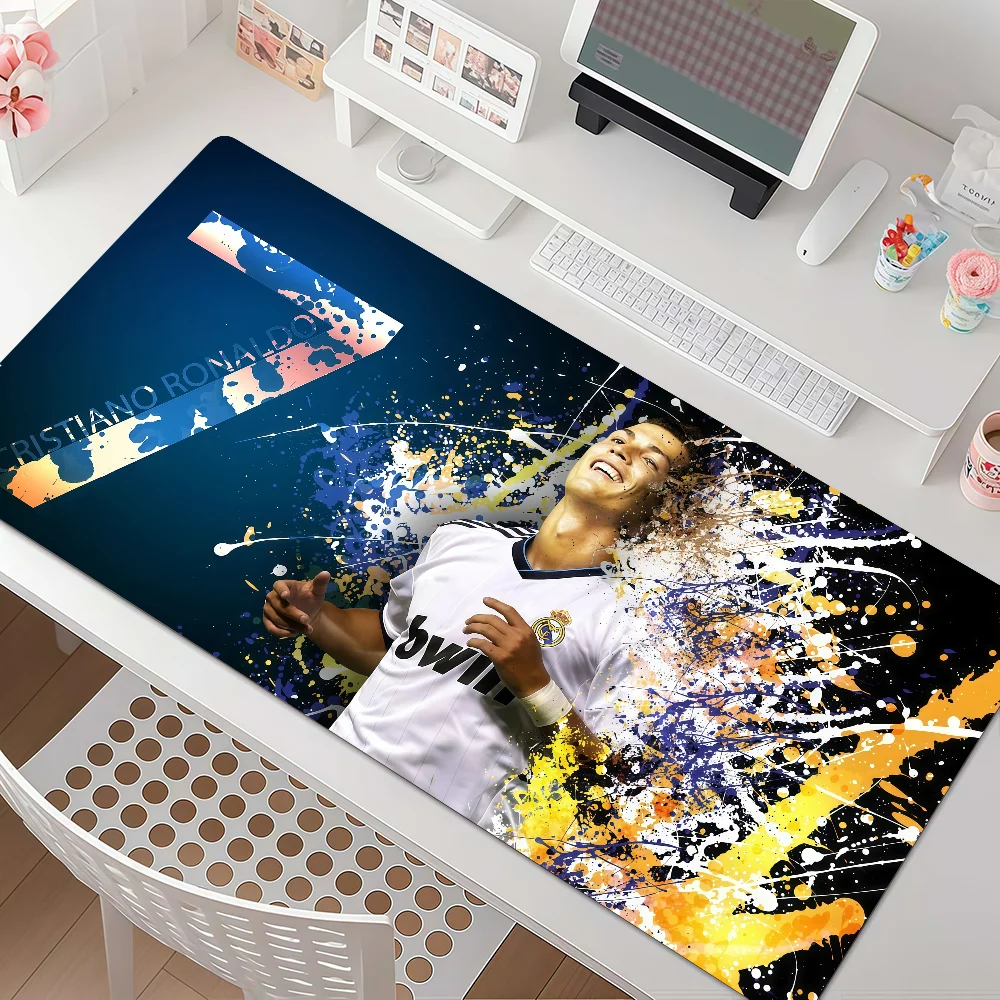 Athlete C-CR7 Mouse Pad Anti Slip Rubber Edge Locked Thickened Laptop Gaming Desk Mat