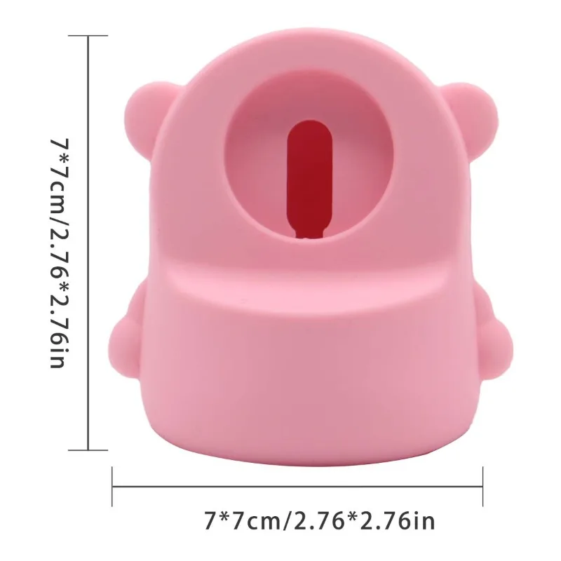 스포츠 시계 충전기 애플 워치 호환을 위한 무선 도크 실리콘 베이스 안정적인 연결 엉킴 방지 디자인 액세서리