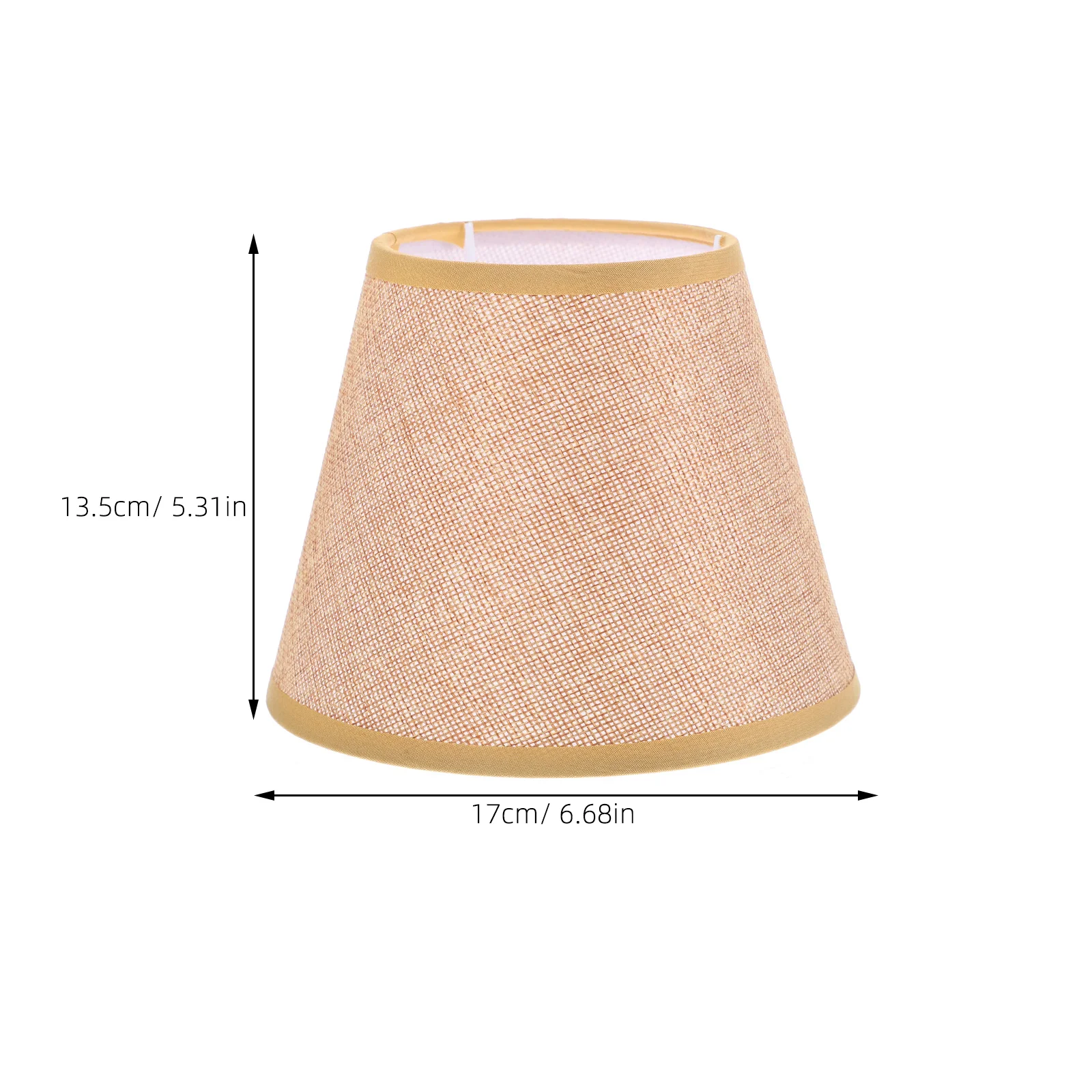 

Cartoon Printing PVC Fabric Table Fabric Lamp Shades Lamp Shades Drum Cover Replacement DIY Lighting Accessories Beige