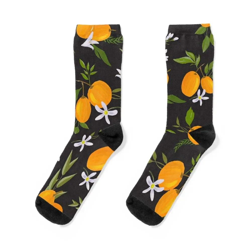 

Black Kumquat Socks Toe sports aesthetic Luxury Woman Socks Men's