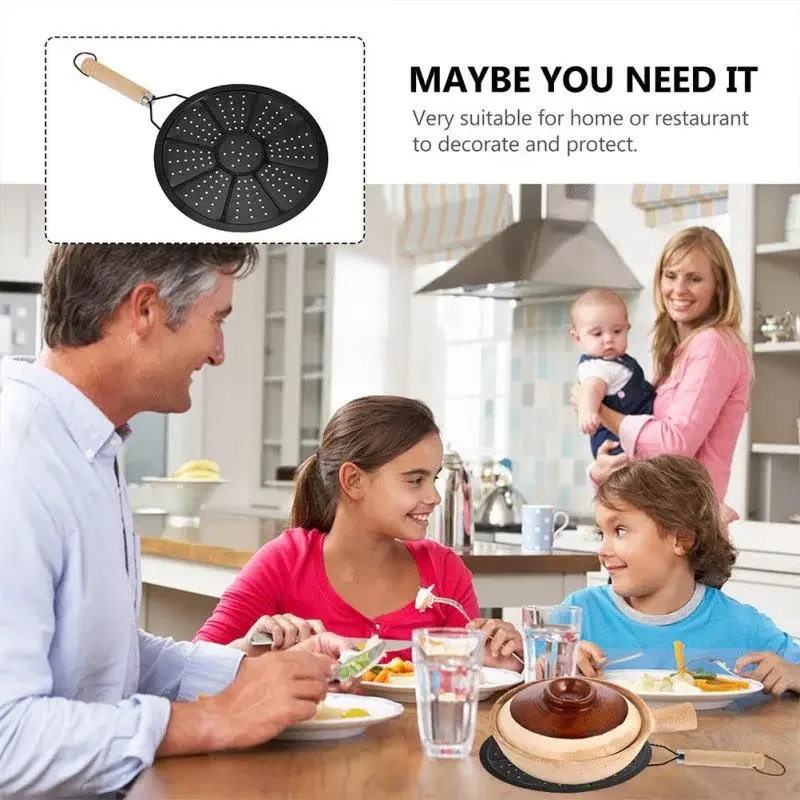 Insulation Pads Hot Plate Induction Cooktop Stove Ring Tripod Iron Adapter Gas Stovetop Diffuser Pot Placemat  for Home Kitchen