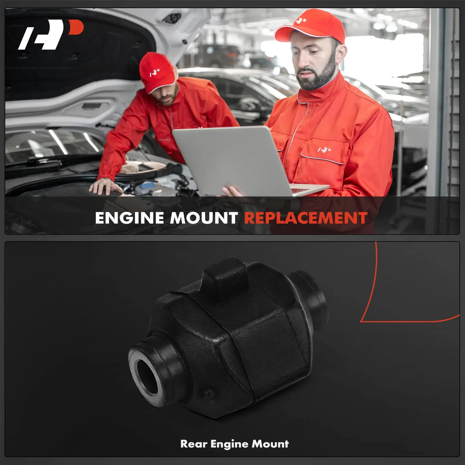 A-Premium Rear Engine Mount for Toyota Highlander 2014-2016 Lexus RX350 2014-2015