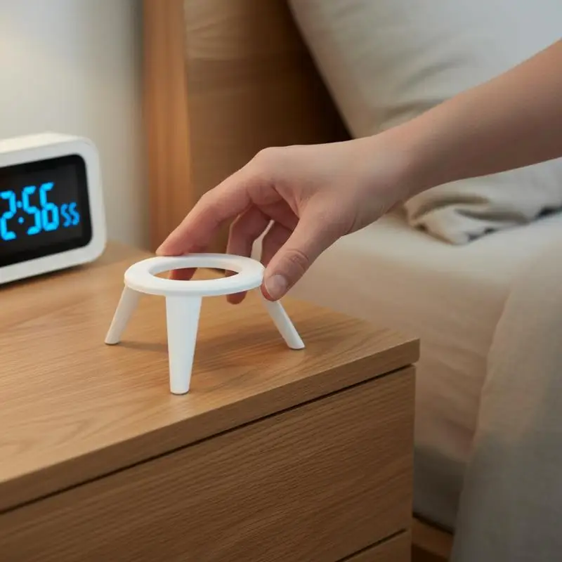 HomePod Mini Speaker Holder Base Durable Plastic Stand Tripod Frame Non-slip Mount for Kitchen Countertop