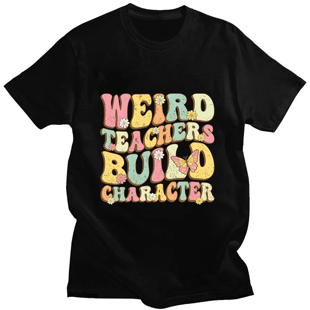 

Weird Mom Build Character T Shirt Graphic Printing Hip Hop Retro Tee-shirt Short Sleeve Men O-neck Tshirt Ropa Mujer Cotton Tops