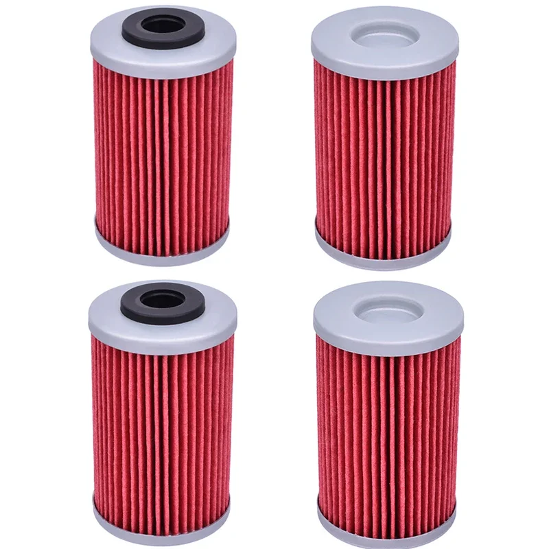 

4Pcs Motorcycle Oil Filter for KT/M Du/ke RC 125 200 390 RC R EXC 250 400 450 SX MXC EXC 520 525 SXC 625 690 Enduro 690 Du/ke