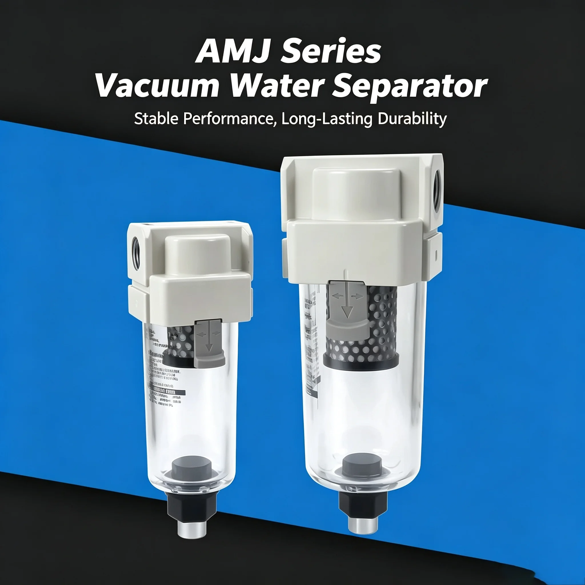 AMJ3000-03B/4000-04B water removal Pneumatic vacuum pipeline filter negative pressure filter element
