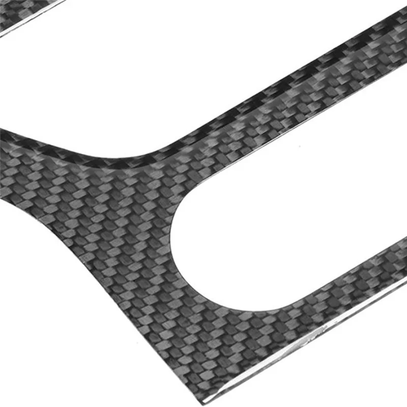 

Superior-1 Pcs Car Carbon Fiber Interior Center Console GPS Panel Cover Trim Fit For Ford Mustang All Model 2014 -18