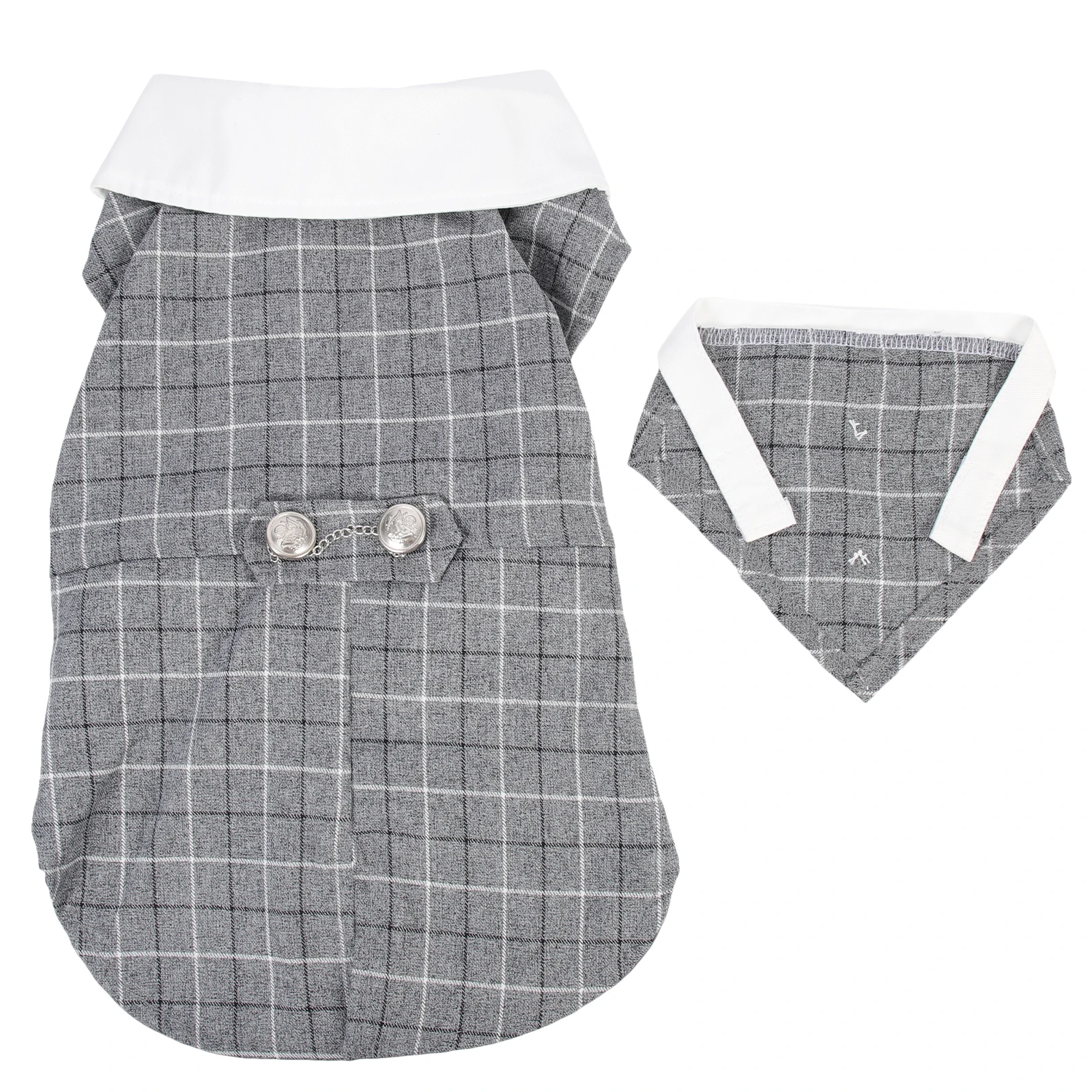 

Dog Dress Special Occasion Clothes Puppy Wedding Suit Comfortable Pet Formal Wear Garment Polyester Tuxedo
