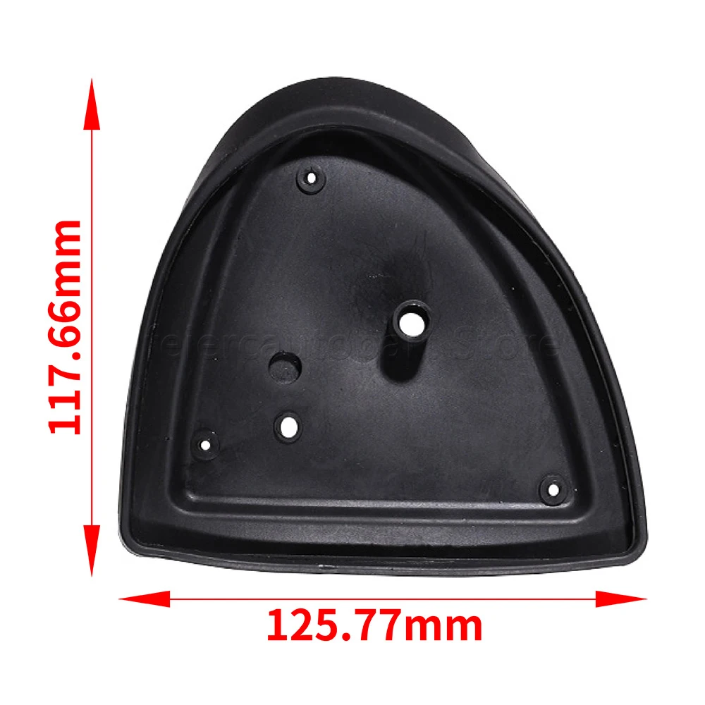 Black Car Exterior Door Mirror Gasket Side Mirror Gasket Seals For Mercedes‑Benz W220 S320 S350 S430 S500 2000-2006 2208110298