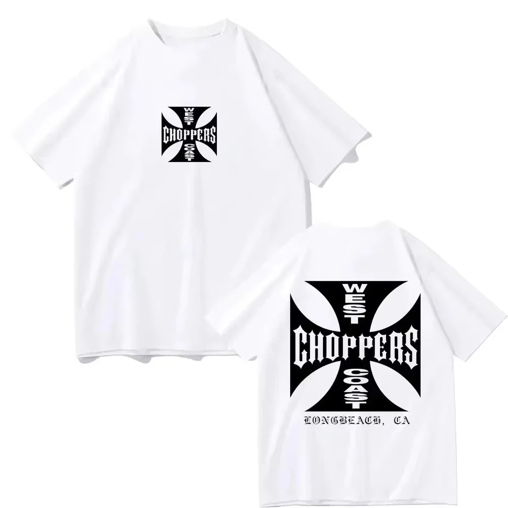 2026 New Summer Fashion T Shirt Women Men West Coast Choppers Print T-Shirt Casual Short Sleeve O-Neck Tshirt