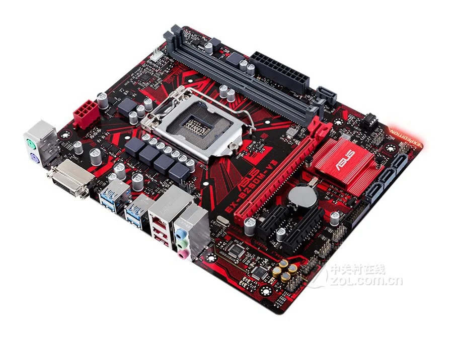   ASUS EX-B250M-V3 dla Intel B250 B250M DDR4 32GB płyta główna LGA 1151 i7/i5/i3 USB3.0 SATA3 używane