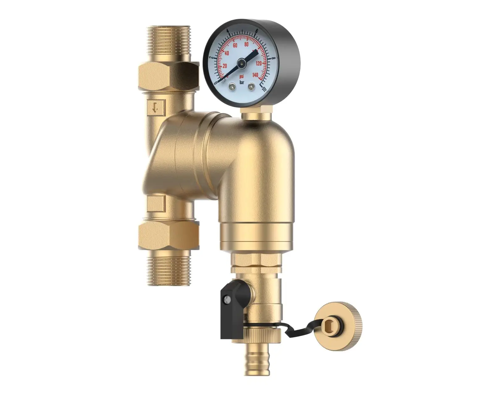 

Настраиваемые магнитные или немагнитные латунные фильтры-сепараторы Фильтр для воды для центрального отопления