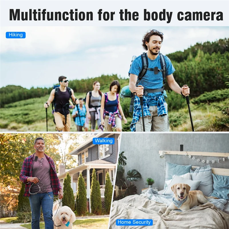 

AS95-A50 1080P Mini Digital Camera Wifi Remote Control 150 Degree Wide Angle Rotating Lens Sports Car DV With Rotating Clip