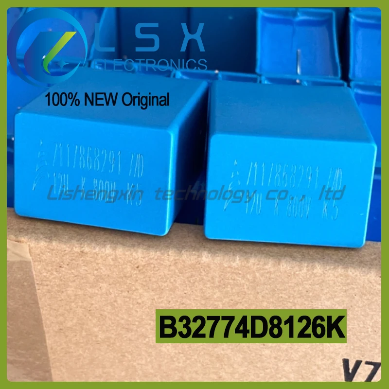 2pcs 800V 12uF 800V126 B32774D8126K Correction capacitor New and Original