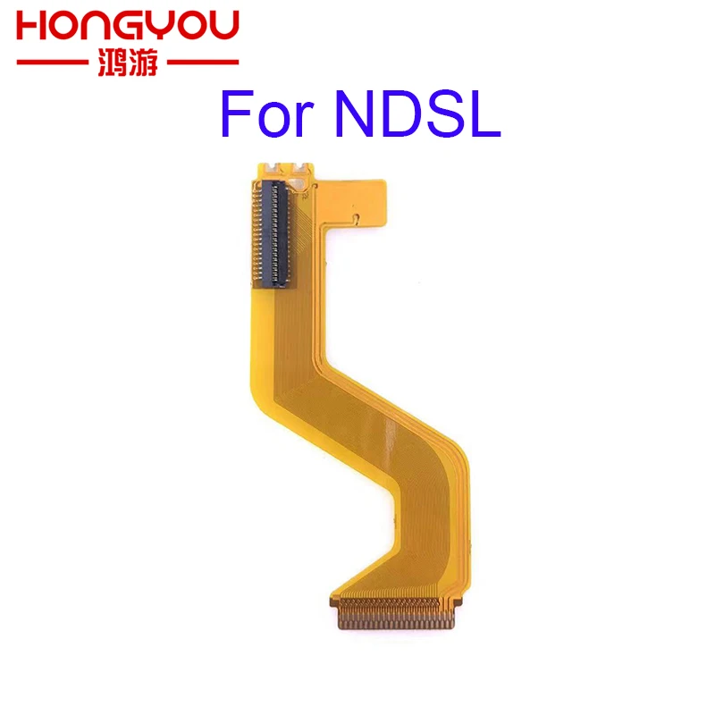 قطع غيار لنيتندوا دي لايت ، ندسل ، شاشة LCD معدلة ، شاشة تغيير إلى أعلى أسفل الشاشة ، كابل مرن ، 10
