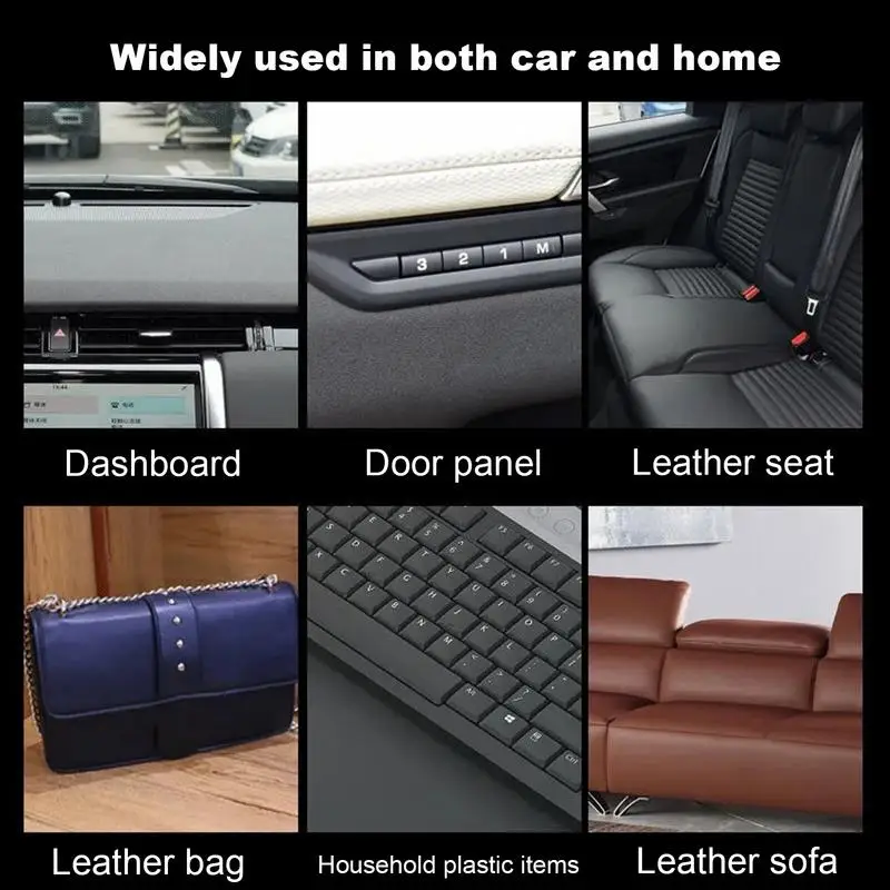 

Leather Repair Spray 300ml Gentle Car Detailing Restore Agent Automotive Leather Seat Polish Conditioner For Truck Vehicle RV