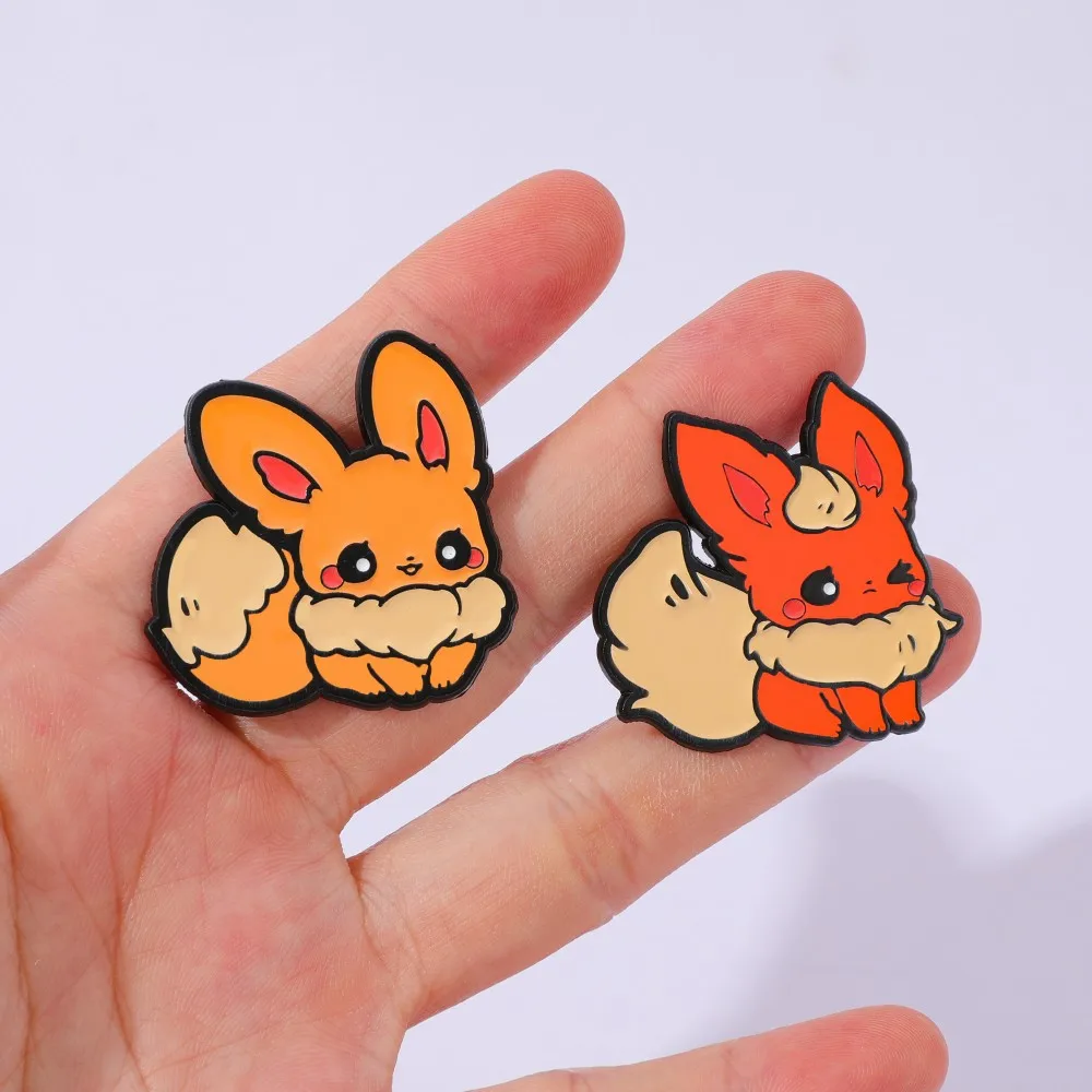 Popular Anime Enamel Pin Lapel Pins for Backpacks Cartoon Badges Elf Brooch for Clothes Jewelry Gifts for Friends