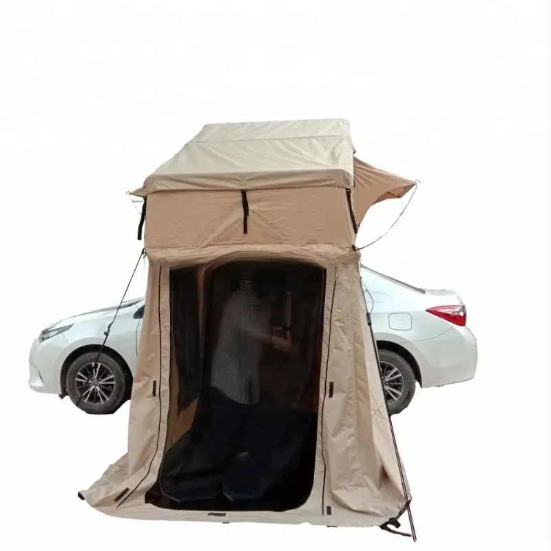 

2018 New Style Double Layers 4 Person Roof Top Tent Camping Car Roof Tent