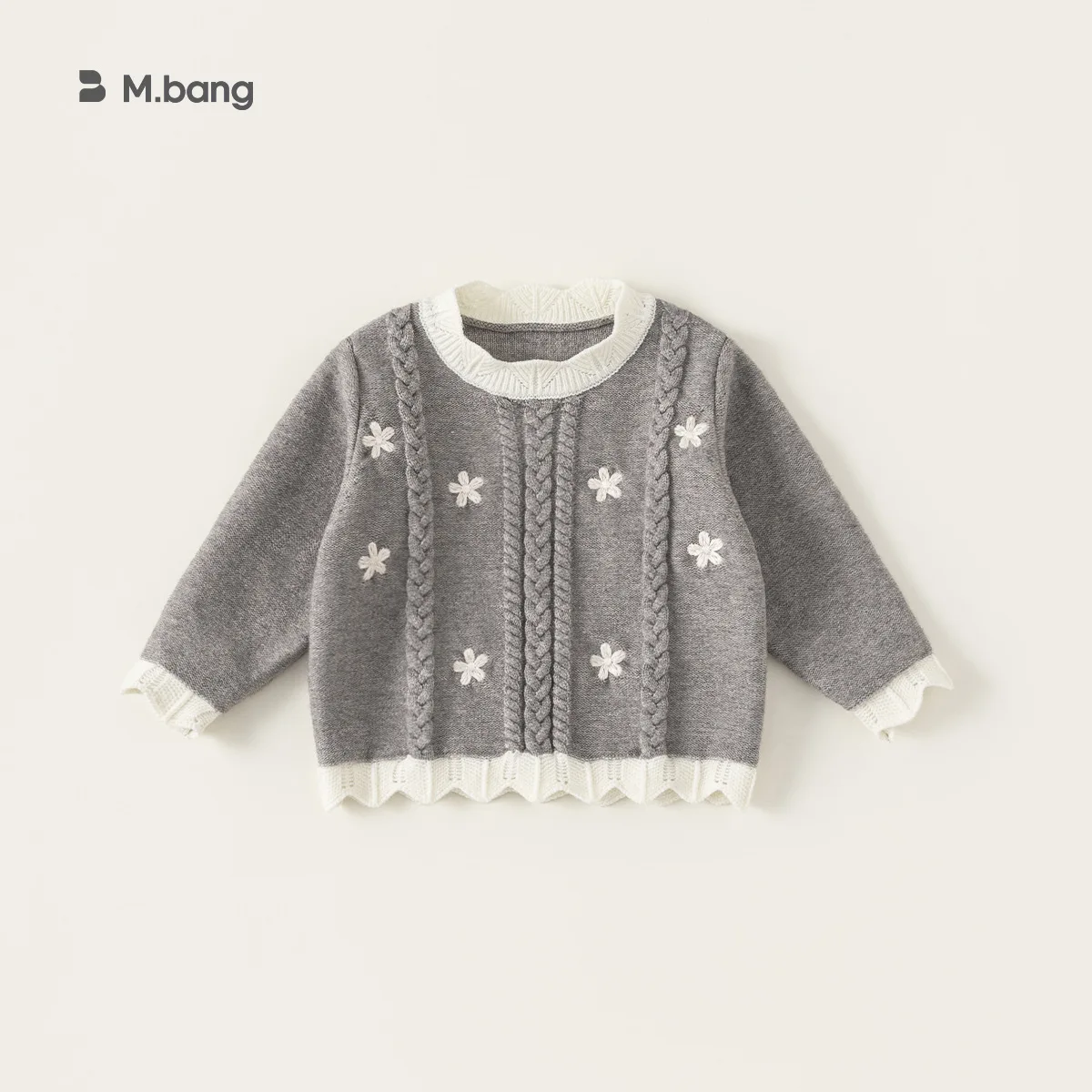 

Children's Clothing Children's Sweaters Autumn and Winter Lace Splicing Girls' Wool Inner Top Fashionable Children's Clothes